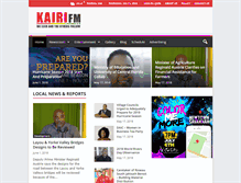 Tablet Screenshot of kairifm.com